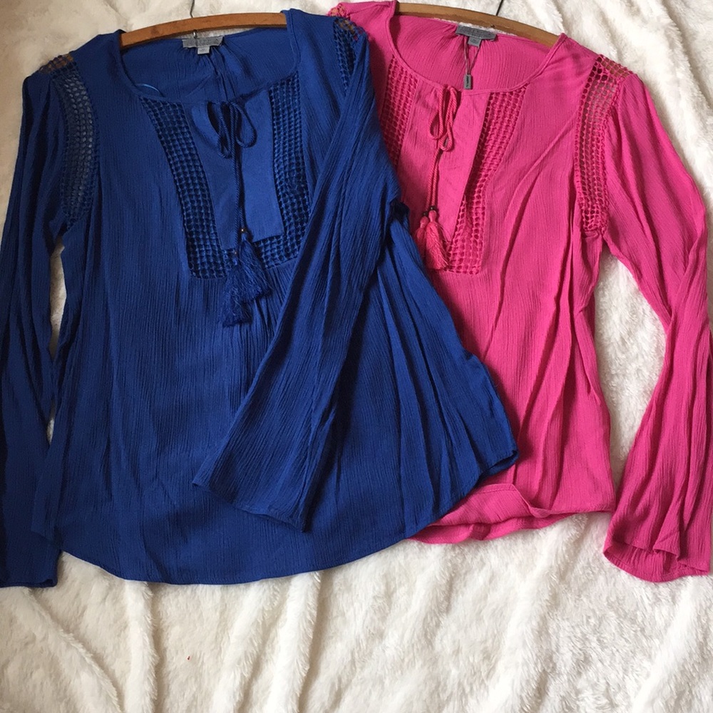 2 Long Sleeve Tunics  NWT